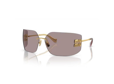 Miu Miu MU54YS 5AK06I Gold/Light Purple Brown