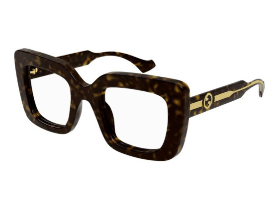 Gucci GG1554O 002 Shiny Dark Havana 49mm