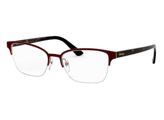 Prada PR61XV 3311O1 Top Brown Rose Gold 52mm