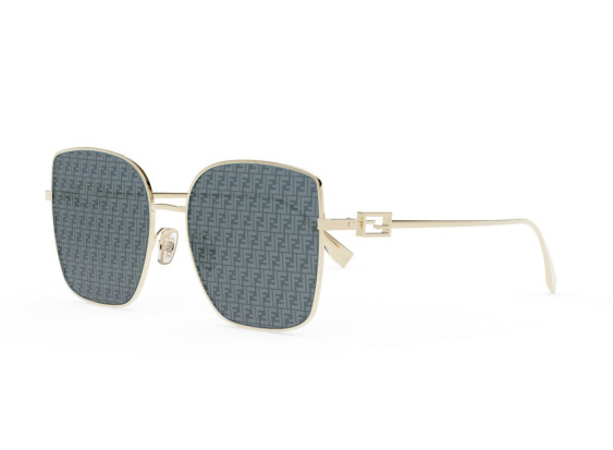 Fendi FE40013U 10X BAGUETTE Gold/Blue