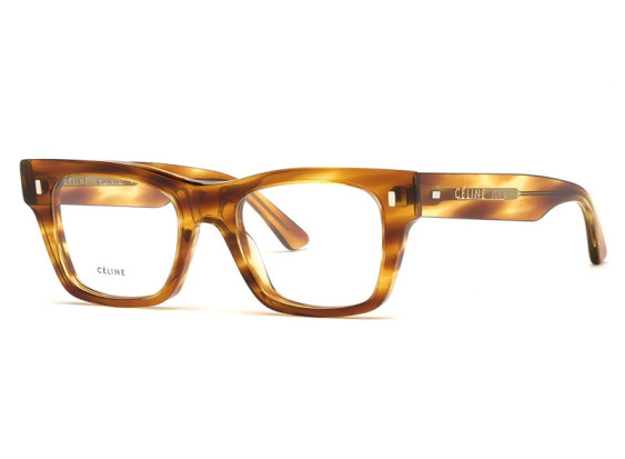 Celine CL50011F 056 Striped Havana 49mm