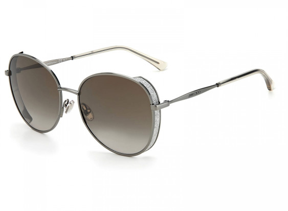 Jimmy Choo FELINE/S KJ1/HA Silver/Brown