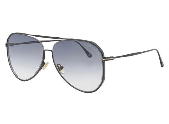 Tom Ford FT0853 01B Shiny Black/Gradient Smoke