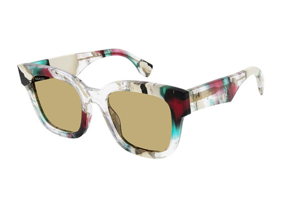 Gucci GG1624S 002 Glitter Web Crystal/Nicotine