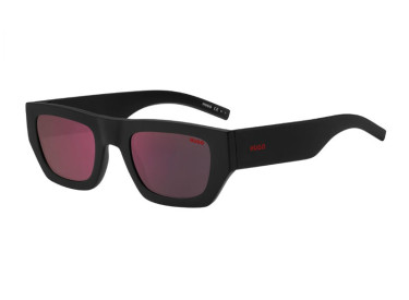 Hugo HG 1252/S 0807 AO Black/Red Mirror Polarized