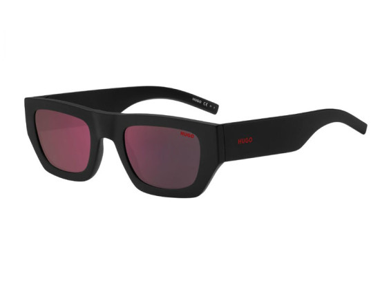 Hugo HG 1252/S 0807 AO Black/Red Mirror Polarized
