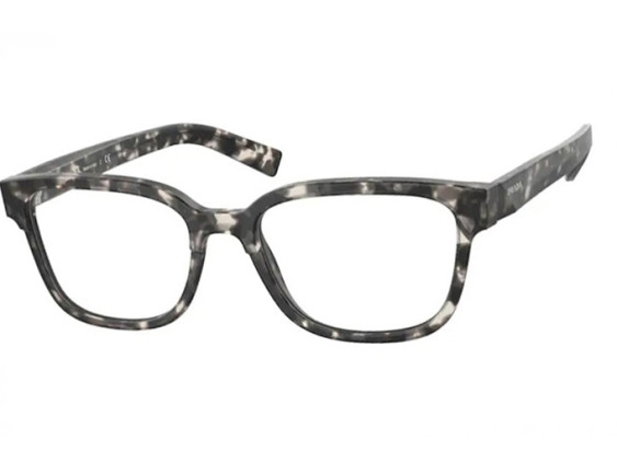 Prada PR04YV VH31O1 Matte Grey Tortoise 53mm