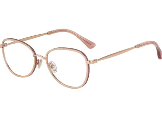 Jimmy Choo JC229 0EYR 00 Gold Pink 54mm
