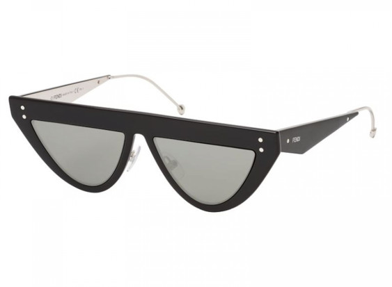 Fendi FF0371/S 807/T4 Black/Silver Mirror
