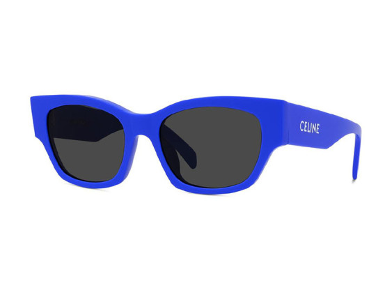 Celine CL40197U 92A Shiny Blue/Smoke