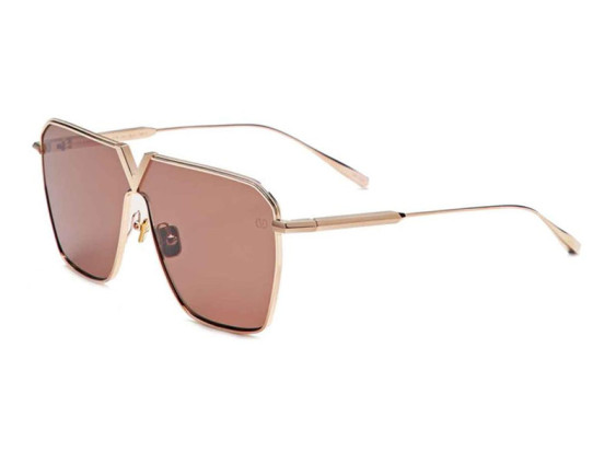 Valentino V-GOLDSHIELD VLS-137B Light Gold/Dark Brown AR