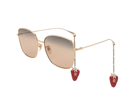 Gucci GG1030SK 005 Gold/Pink Gradient