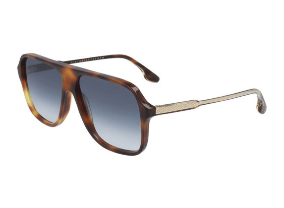 Victoria Beckham VB615S 215 Havana/Gradient Blue