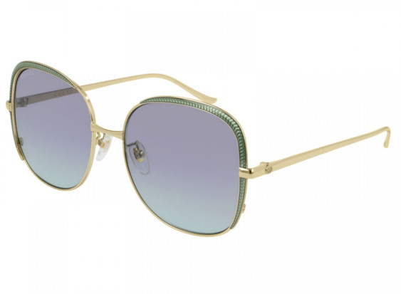 Gucci GG0400S 004 Gold/Green/Blue