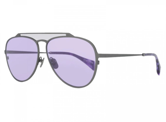Yohji Yamamoto YY7039 902 Gunmetal/Purple