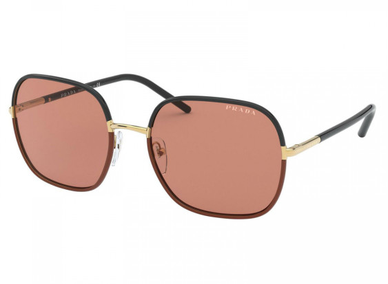 Prada PR67XS 01H1P1 Black/Brown