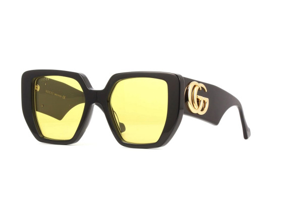Gucci GG0956S 004 Black/Yellow