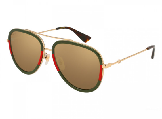 Gucci GG0062S 010 Black Red/Gold