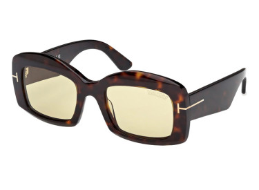 Tom Ford FT1218 52E Dark Havana/Brown Photochromic