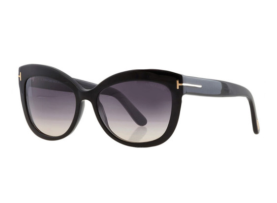 Tom Ford FT0524 01B Shiny Black/Smoke Gradient