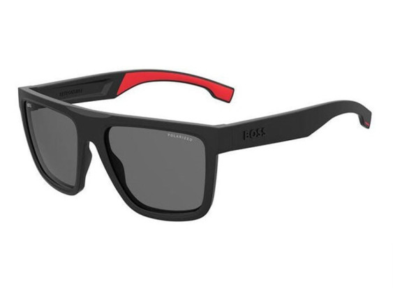 Hugo Boss BOSS 1451/S 003/M9 Matte Black/Grey Polarized