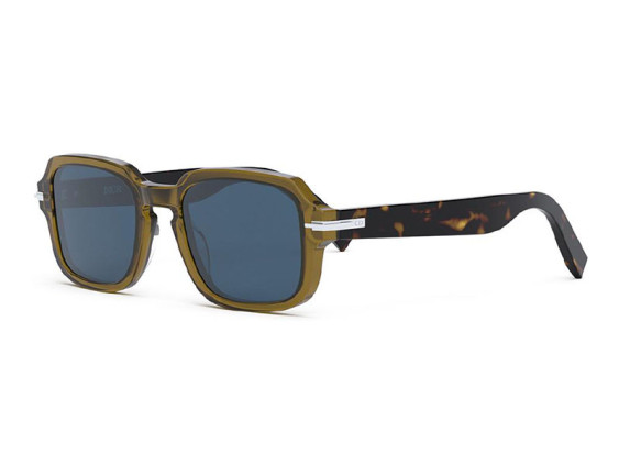 Dior DIORBLACKSUIT S5I 58B0 Shiny Transparent Olive/Havana/Blue
