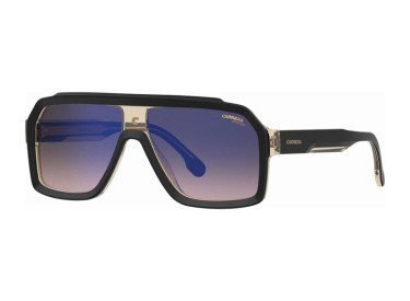 Carrera CARRERA 1053/S 00WM A8 Black/Beige/Brown Gradient with Blue Mirror