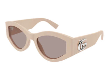 Gucci GG1951S 005 Shiny Solid Vintage Pink/Light Brown