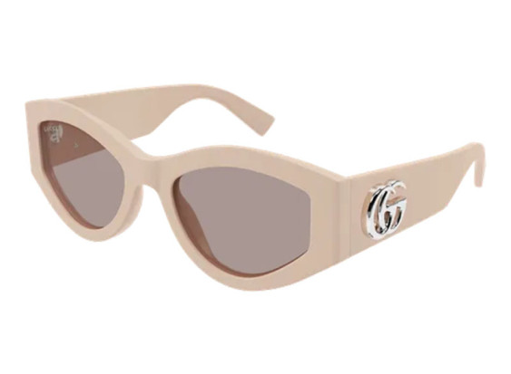 Gucci GG1951S 005 Shiny Solid Vintage Pink/Light Brown