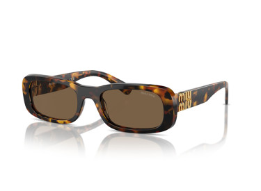 Miu Miu MU08ZS VAU06B Honey Havana/Dark Brown