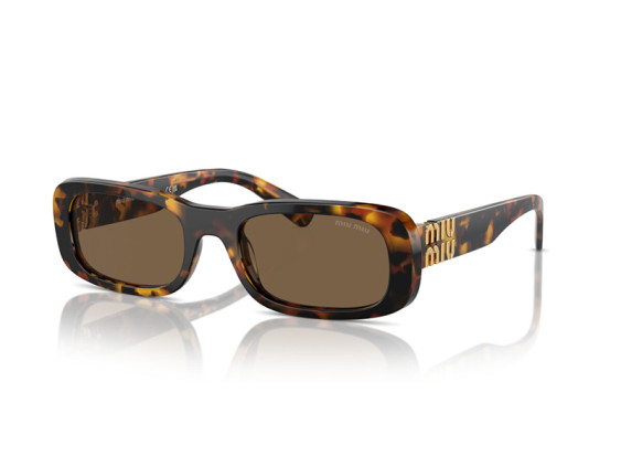 Miu Miu MU08ZS VAU06B Honey Havana/Dark Brown