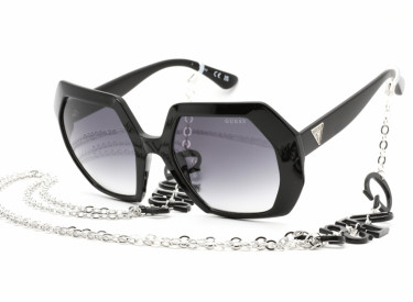 Guess GU7786 01B Shiny Black/Gradient Smoke