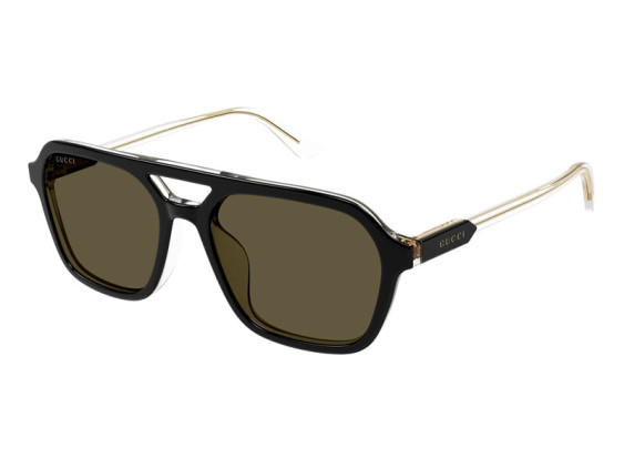 Gucci GG1823SA 003 Shiny Black/Brown