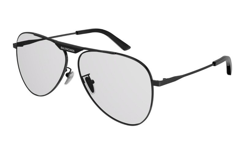 Balenciaga BB0244S 004 Gunmetal/Light Grey