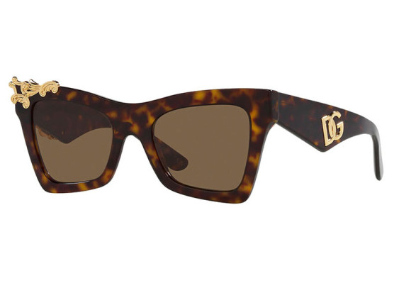 Dolce & Gabbana DG4434 502/73 Dark Tortoise/Dark Brown