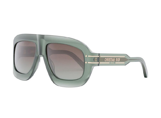Dior DIORSIGNATURE M1U 55F2 Shiny Green/Brown Gradient