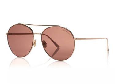 Tom Ford FT0757 28Y Rose Gold/Violet