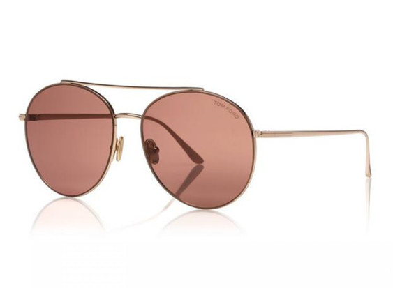Tom Ford FT0757 28Y Rose Gold/Violet