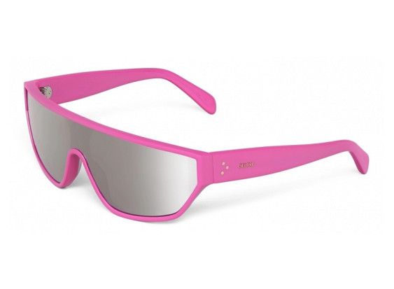 Celine CL40195I 75C Shiny Pink/Silver Mirror