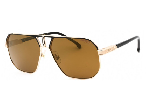 Carrera 1062/S 0I46 YL Mate Black/Gold/Gold High Contrast Anti-Reflective Polarized