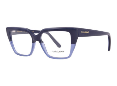 Salvatore Ferragamo SF2971 414 Blue/Light Blue 53mm