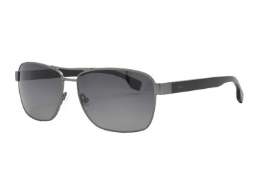 Hugo Boss BOSS 1559/O/S 0R80 WJ Matte Dark Ruthenium/Grey Gradient Polarized