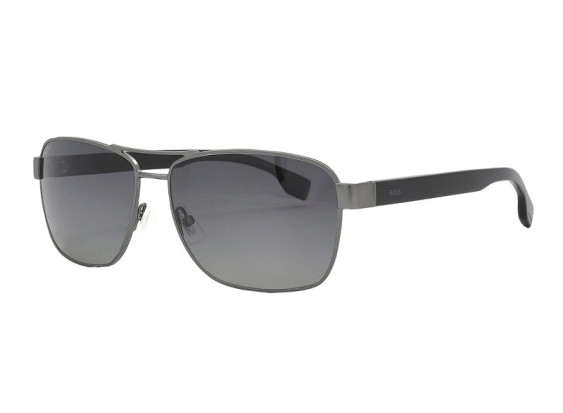 Hugo Boss BOSS 1559/O/S 0R80 WJ Matte Dark Ruthenium/Grey Gradient Polarized