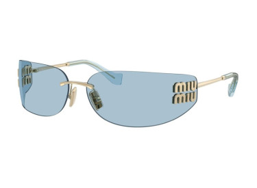 Miu Miu MUA51S ZVN10P Pale Gold/Light Blue
