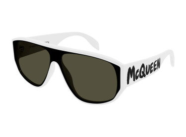 Alexander McQueen AM0386S 003 White/Green