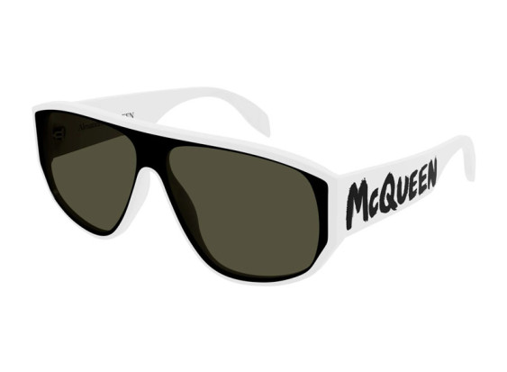 Alexander McQueen AM0386S 003 White/Green