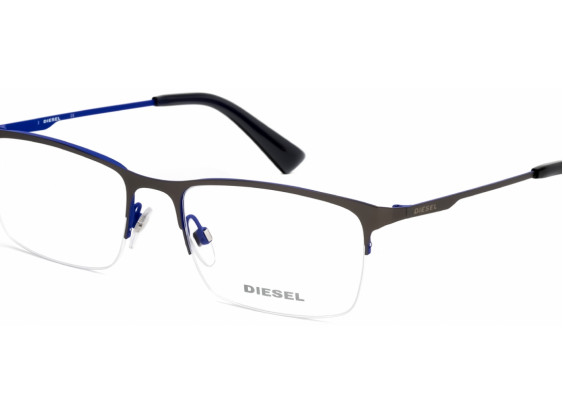 Diesel DL5347 009 Matte Gunmetal 55mm