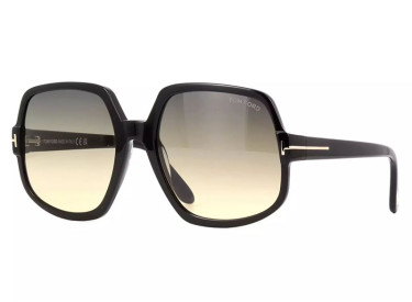 Tom Ford FT0992 01B Shiny Black/Gradient Smoke