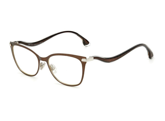 Jimmy Choo JC256 012R 00 Matte Brown/Silver 53mm