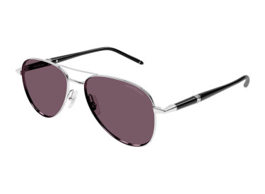 Montblanc MB0345S 002 Silver/Violet